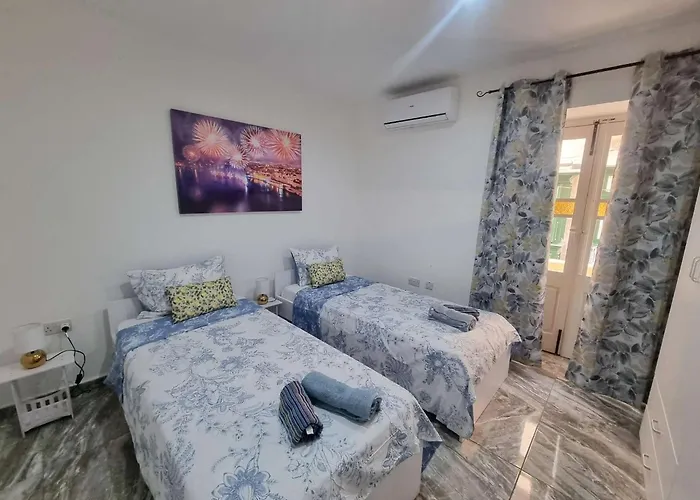 Renovated Historic 4 Bedroom 4 Bathroom Townhouse In Senglea With Valletta Views Over Maltas Grand Harbour