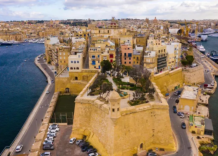Renovated Historic 4 Bedroom 4 Bathroom Townhouse In Senglea With Valletta Views Over Maltas Grand Harbour